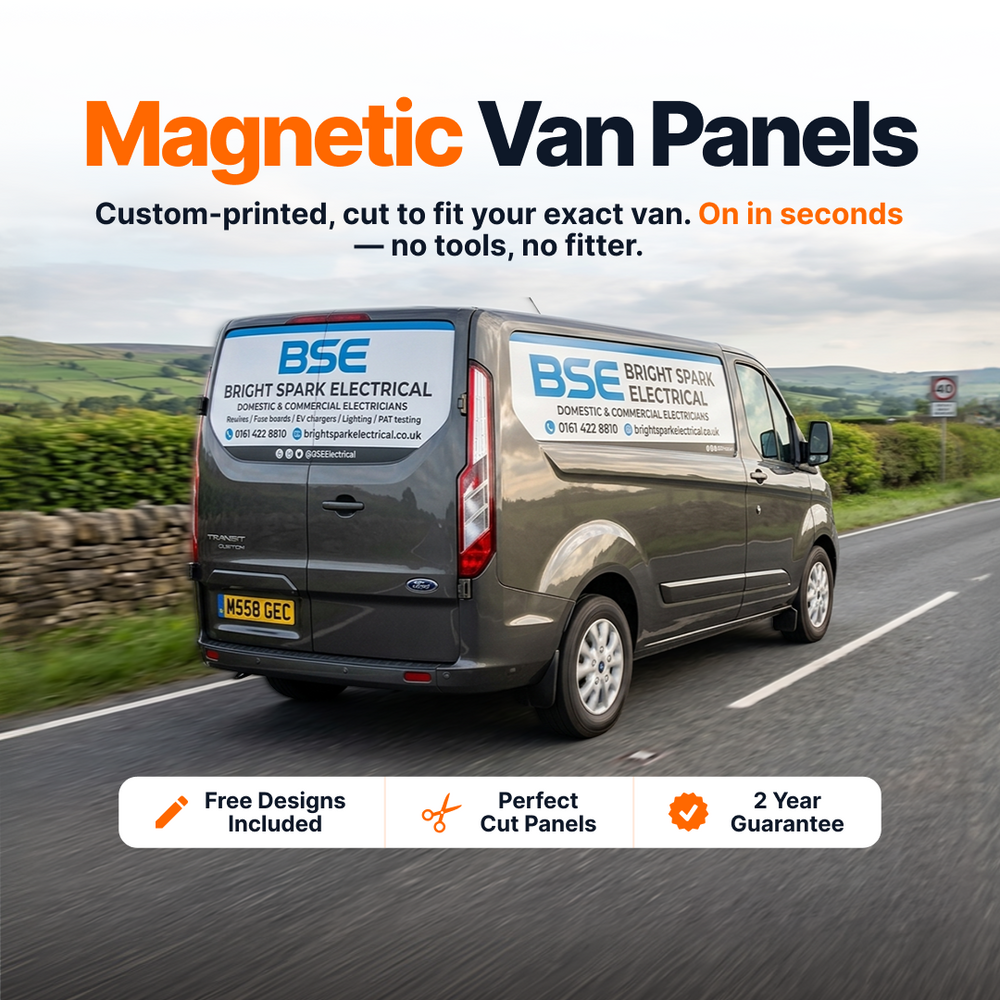 Magnetic Van Signs
