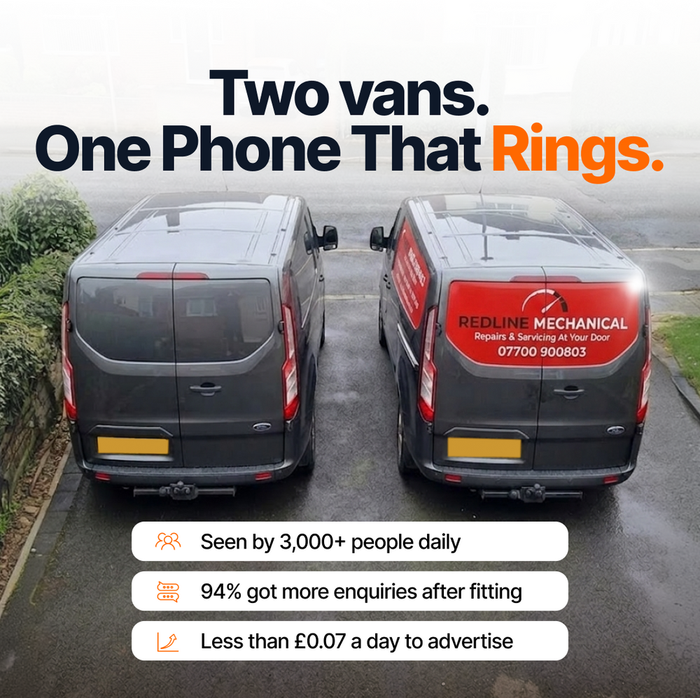 Magnetic Van Signs